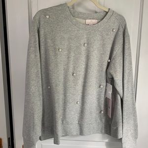 Rachel parcel pearl sweatshirt